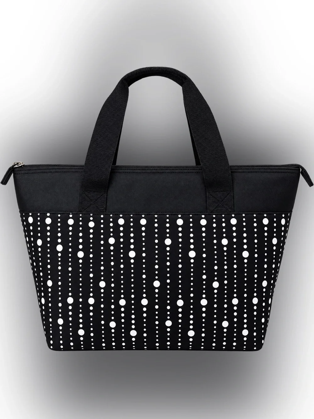 Igloo Black & White Polka Dot Tote